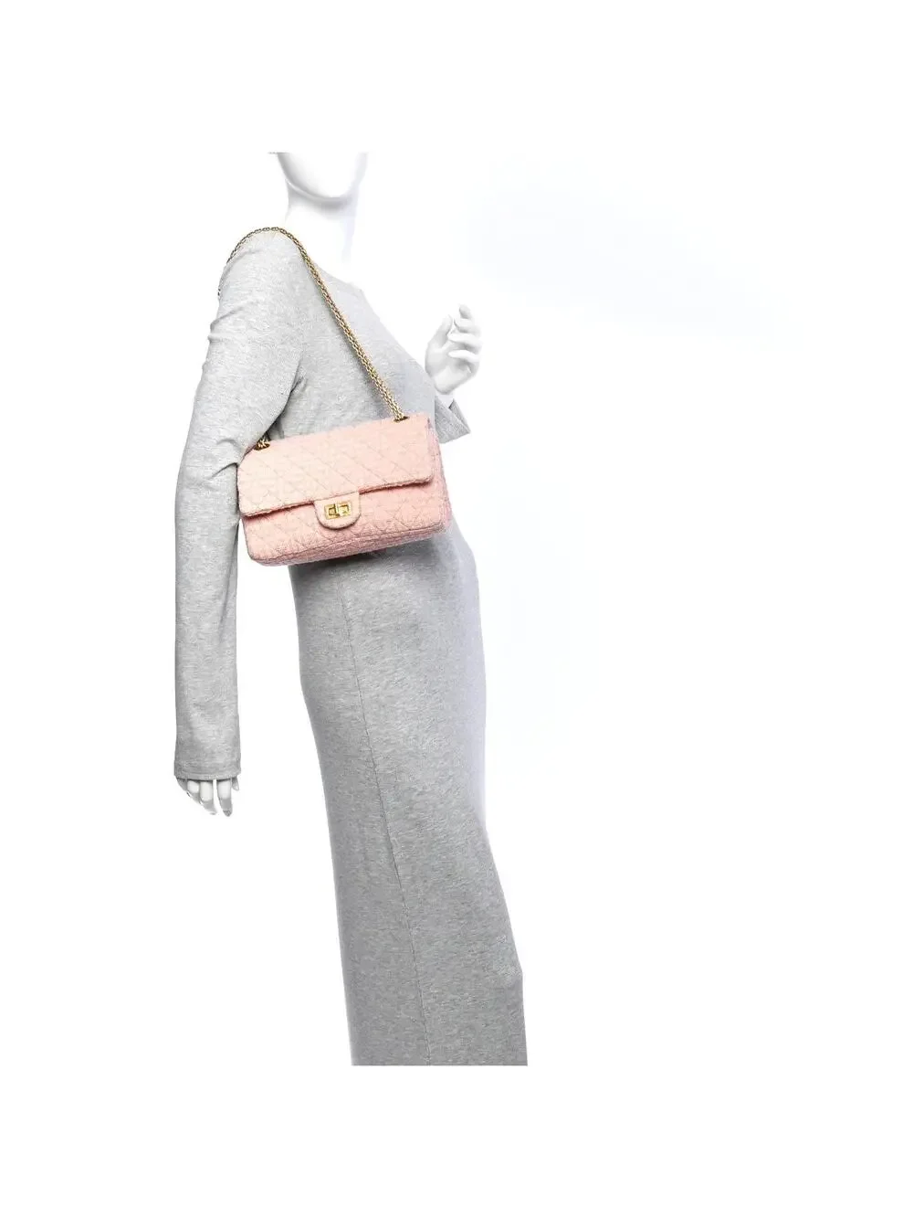 Chanel Wool Tweed Quilted 2.55 Reissue #321899C19B